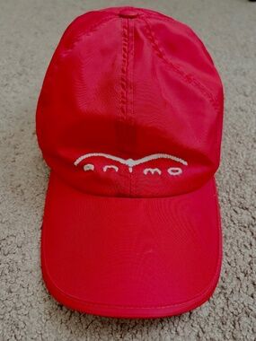 Animo Italia Equestrian Luxe Riding Hat Red Stitch Luxury Cap Sz L Made in Italy